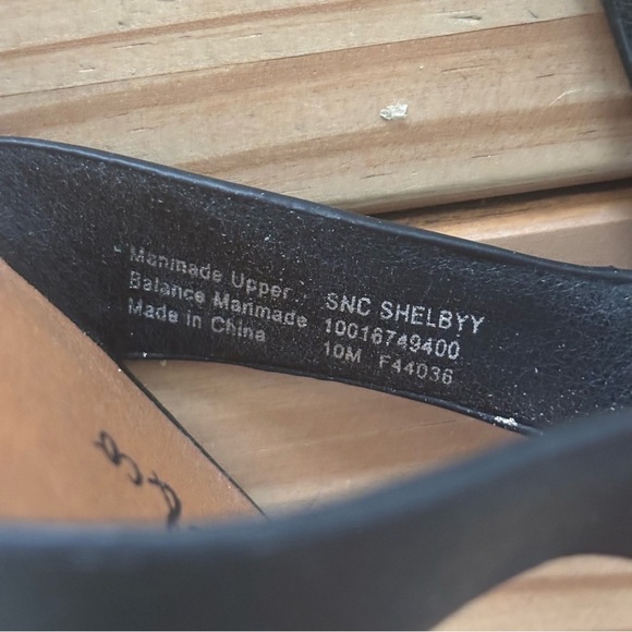 Style & Co Black Heeled Sandals with Ankle Strap - Picture 10 of 10